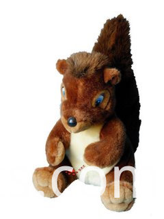 brinquedo de pelúcia esquilo squirrel plush toy
